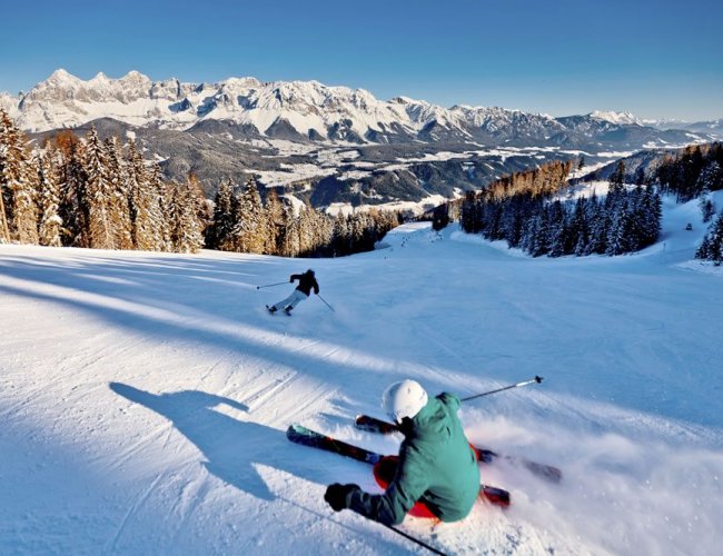 Skifahren in Schladming in Ski amadé (© Tom Lamm/Schladming-Dachstein)